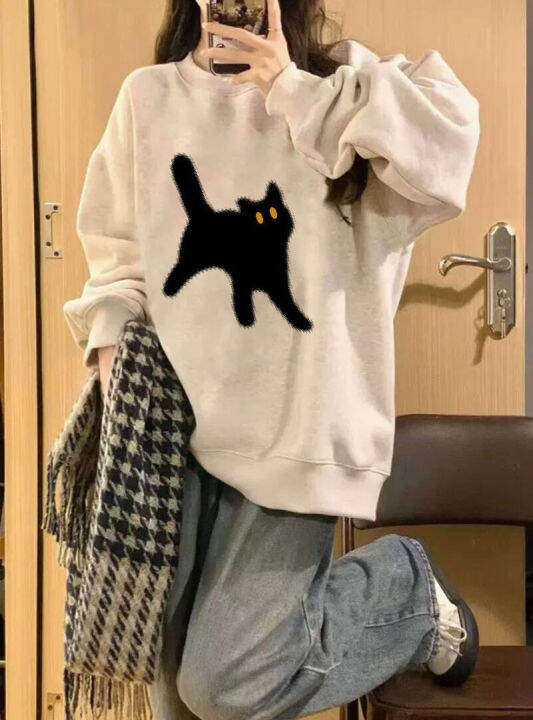 Ladies hot sale cat sweater