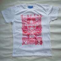 Oldskull Tshirt เสื้อยืด Japan Vintage Stlye