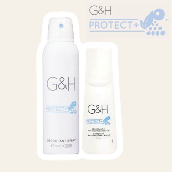 G&H PROTECT+ Deodorant & AntiPerspirant Spray Lazada