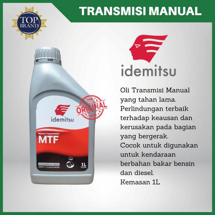 OLI MTF IDEMITSU MANUAL TRANSMISI FLUID 1 LITER | Lazada Indonesia