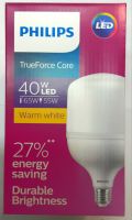 หลอดแอลอีดี LED ฟิลลิป 40W BULB Philips วอร์มไวร ทรูฟอร์ช  3000K แสงส้ม TrueForce Highbay LED 1หลอด