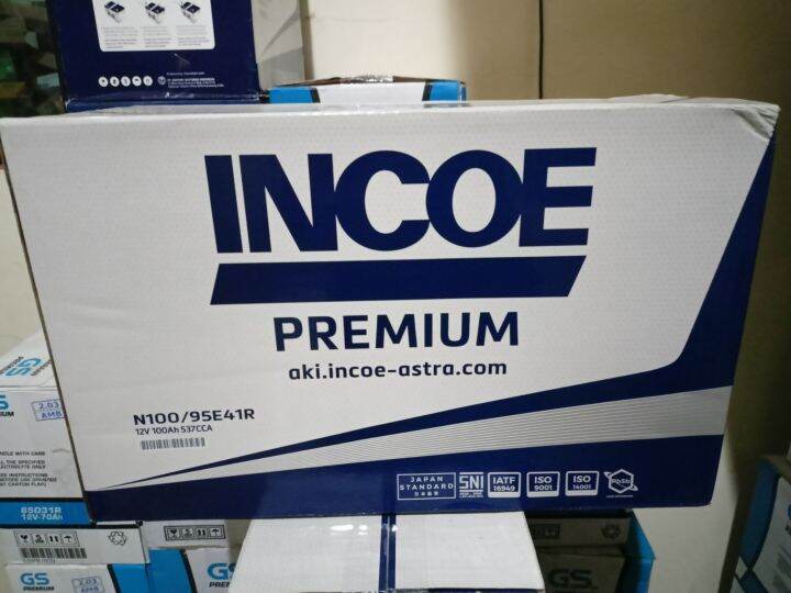 Aki Coltdiesel/ Incoe N100 Premium/ 12V100Ah / Aki Genset Dyna Alat