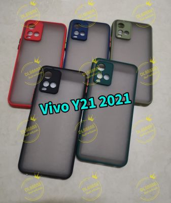 Y21 ✨พร้​อมส่งในไทย✨เคสขอบนิ่มหลังแข็งขุ่นคลุมกล้อง For Vivo Y21 2021 / Vivo Y21 / Vivo Y33s / Y33s / Y21T / Y21S / Y33T