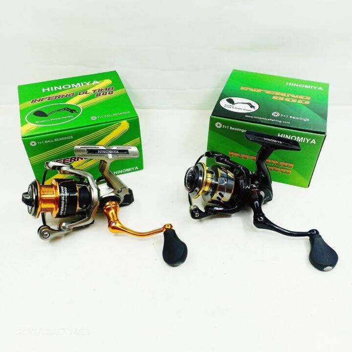 REEL HINOMIYA INFERNO 800/ULTIMA 800 POWER HANDLE Lazada Indonesia