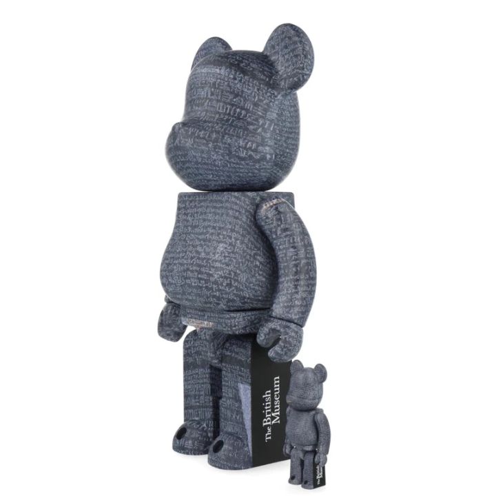 ของแท้พร้อมส่ง-bearbrick-the-british-museum-the-rosetta-stone-400-100