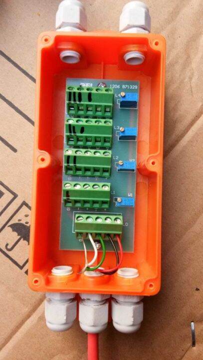 JXH-4-Core Circut Junction Box Plastic Box Electronic Loadometer ...