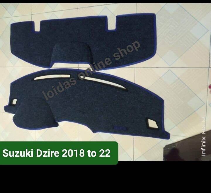 dashboard cover front and back for Suzuki Dzire 2018 to 22 Lazada PH