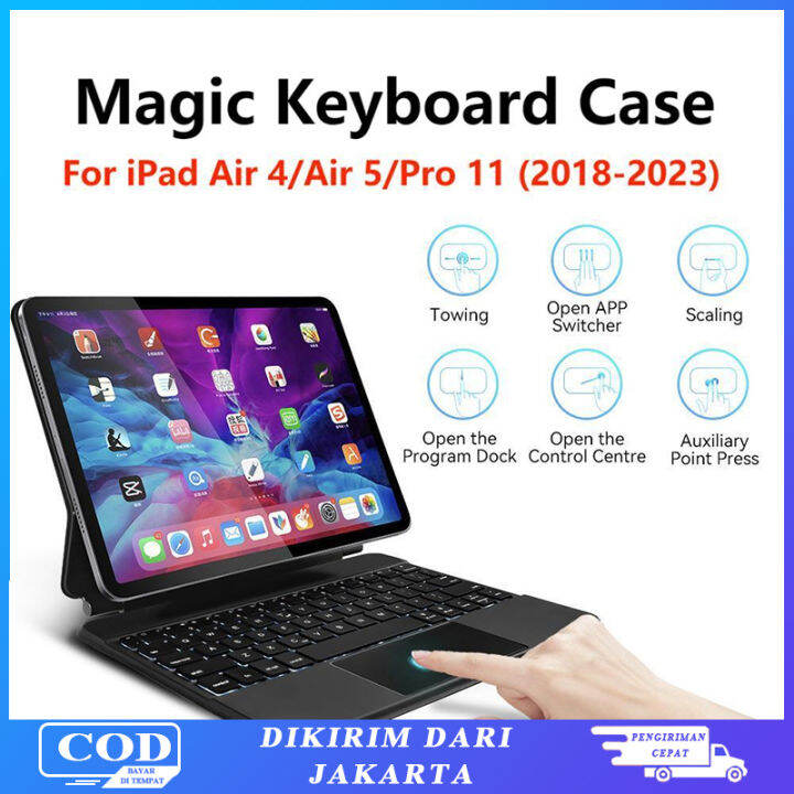 Magic Keyboard Case For iPad Air 4 iPad Pro 11 2021 Floating Cantilever