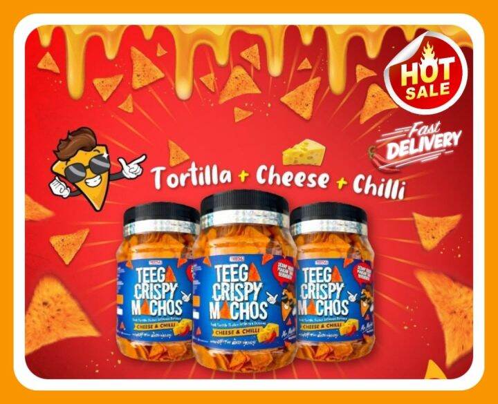 Machos | Nachos | Tortilla snack by Teega | Lazada