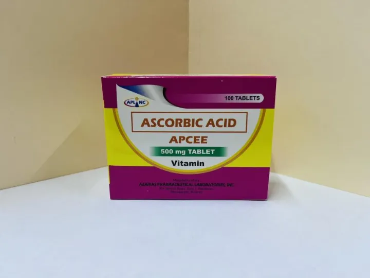Ascorbic Acid APCEE 100 Tablets Lazada PH