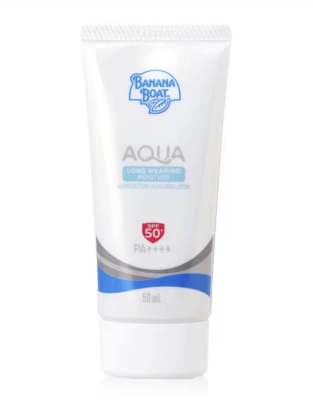 Banana Boat Banana Boat Aqua Long Wearing Moisture UV ProtectionSunscreen Lotion SPF50+/PA++++ 50ml ครีมกันแดด