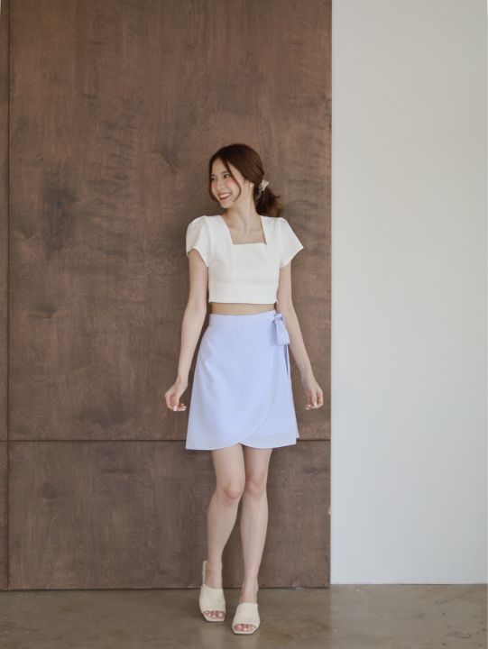 plainperhaps-waft-skirt-short-กระโปรงป้ายแบบสั้น