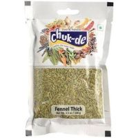 Fennel Thick 100g ( Moti Saunf ) Chuk-de