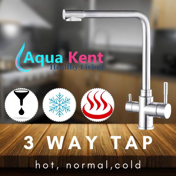 3 Way Kitchen Mixer Tap SUS 304 Material with Drinking Water