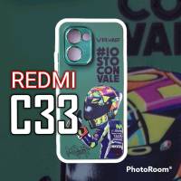 CASE REDMI C33 ลายการ์ตูนหลังกำมะหยี่