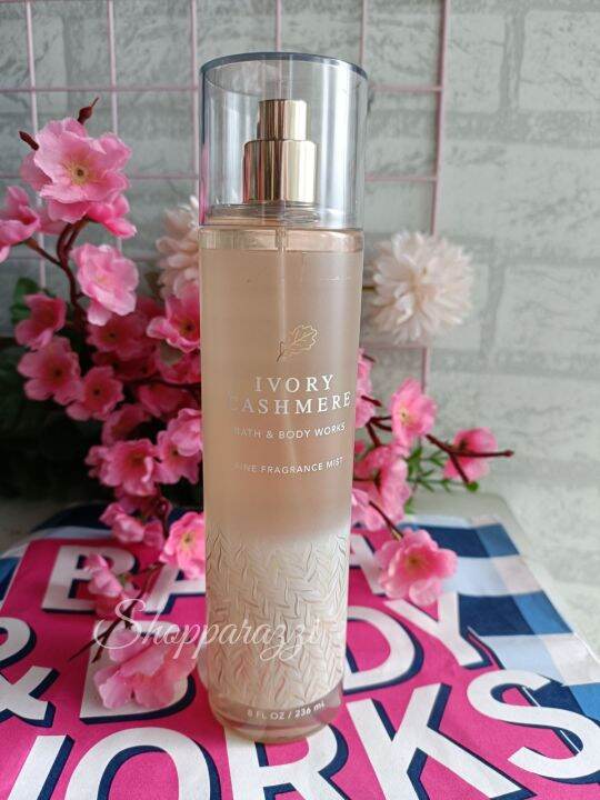 Bath and Body Works IVORY CASHMERE Fragrance Mist 236ml (1pc) Lazada PH