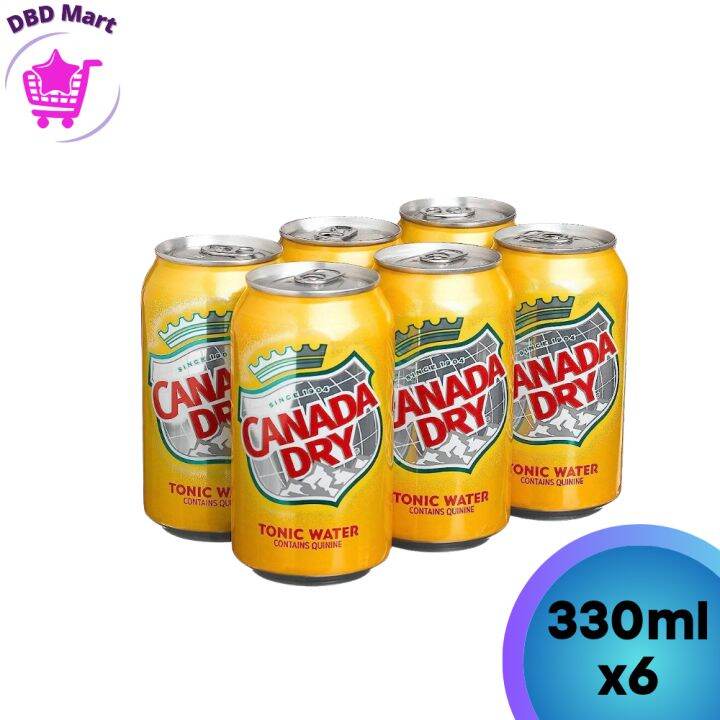 Canada Dry Tonic Water, 355ml x 6 Lazada PH