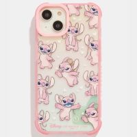 ⛔️ Sold Out - Disney x Skinnydip Angel With Pink Sides Shock Case ลิขสิทธิ์แท้ 100% เคสสติช