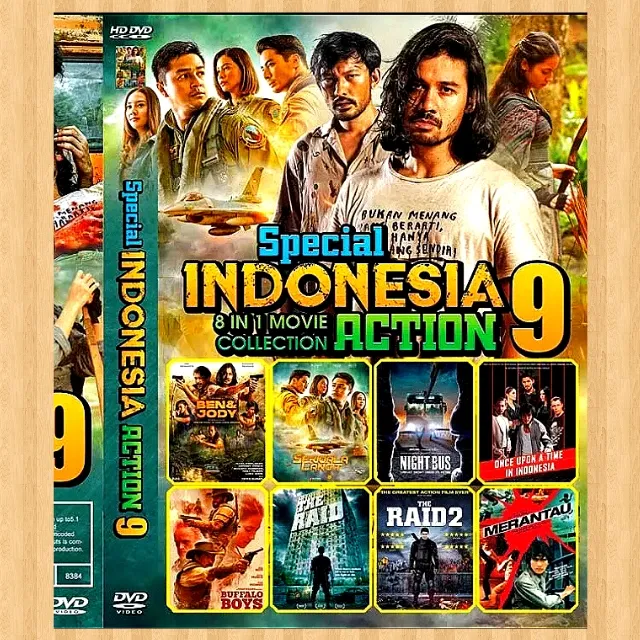 Kaset Dvd Koleksi 8 Film Action Indonesia Terbaru Kaset Dvd Film