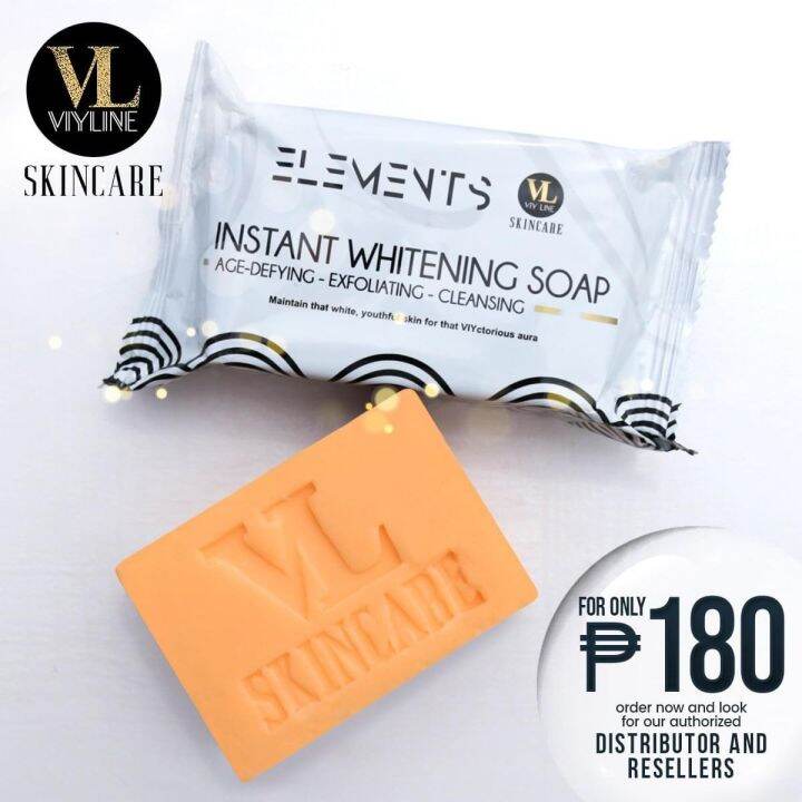 ELEMENTS Instant Whitening Soap Lazada PH