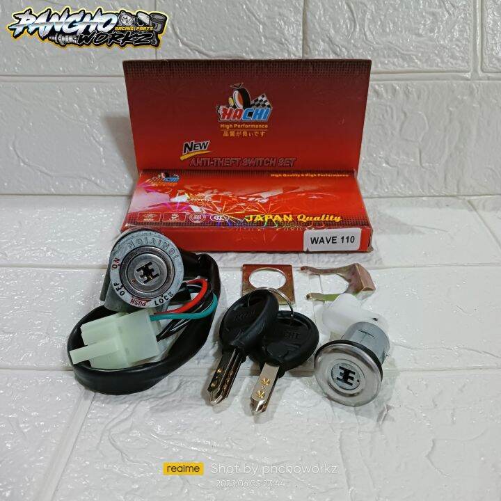 HACHI ANTI THEFT SWITCH SET HONDA WAVE110 Lazada PH