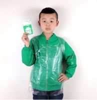 [พรัอมส่งในไทย] พลาสติกกันเปื้อนเด็ก ใช้แล้วทิ้ง พลาสติกกันเปื้อนใช้แล้วทิ้ง ผ้ากันเปื้อนเด็ก