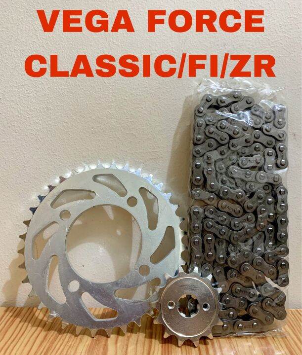 Vega force Fi/Classic/ZR CHAIN AND SPROCKET SET Lazada PH