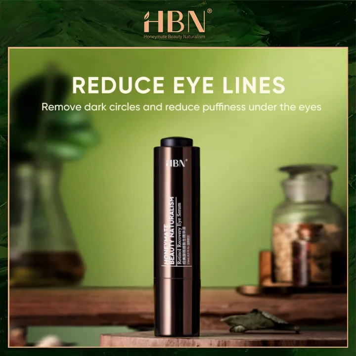 HBN·Retinol Recovery Eye Serum Antiaging, Fine Lines, Swelling and