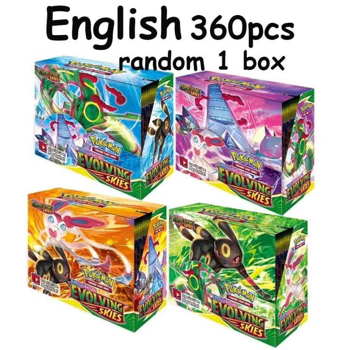 Pokemon Tcg Sword And Shield Evolving Skies Booster Box Incl 36 Booster Packs Lazada Ph 9568