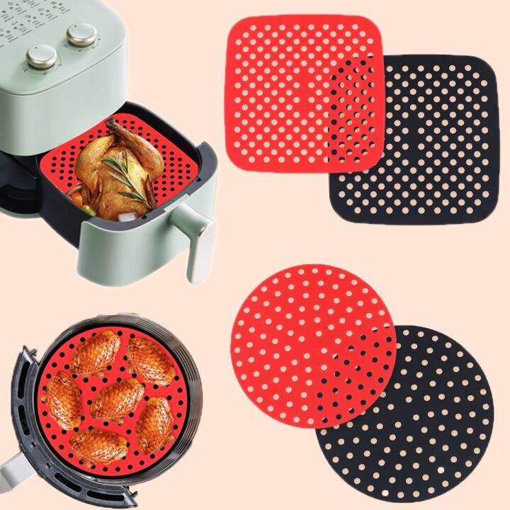 Air Fryer Silicone Mat Kitchen Accessories Nonstick Baking Mat Pastry Tools Accessories Bakeware