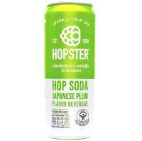 โซดาพลัมญี่ปุ่น Hopster Hop Soda Japanese Plum 330ml.