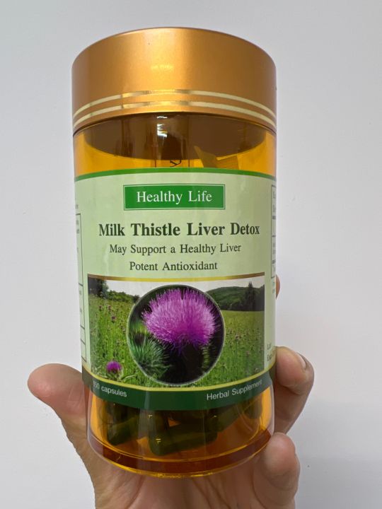 Healthy life Milk thistle liver detox 150 เม็ด Exp.03/2025