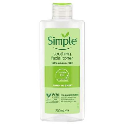 ซิมเพิล ซูธธิง เฟเชิล โทนเนอร์ / Simple Facial Soothing Facial Toner 200ml