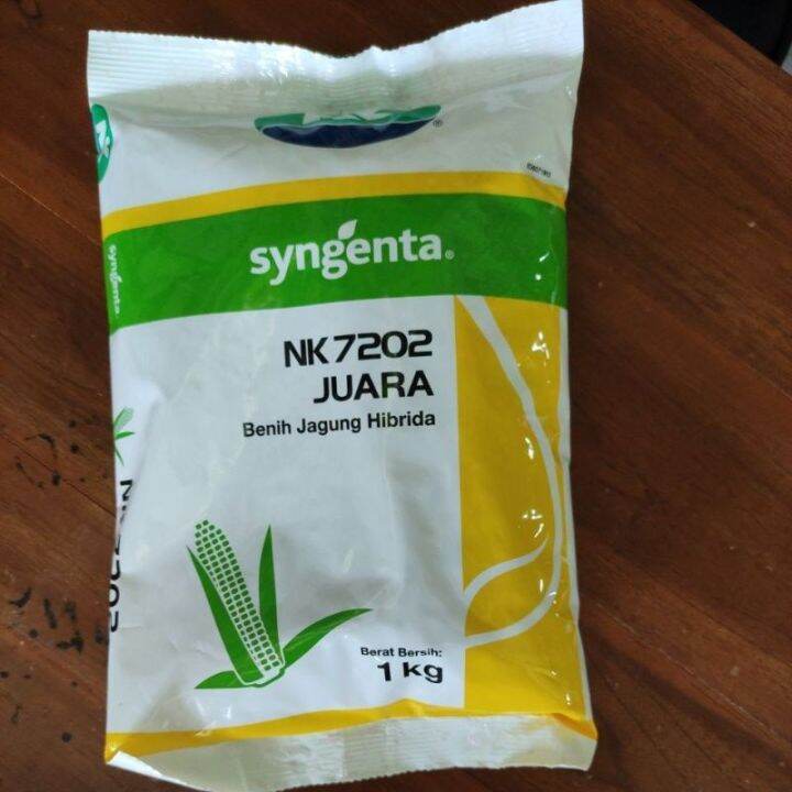 BENIH JAGUNG HIBRIDA NK 7202 JUARA KEMASAN 1KG SYNGENTA ORIGINAL ...