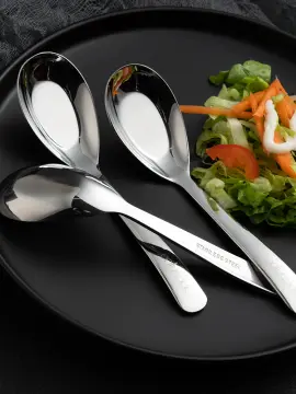 Onlycook 1Pc Korean Style 304 Stainless Steel Soon Household Children's  Metal Spoon Tablespoon Tableware