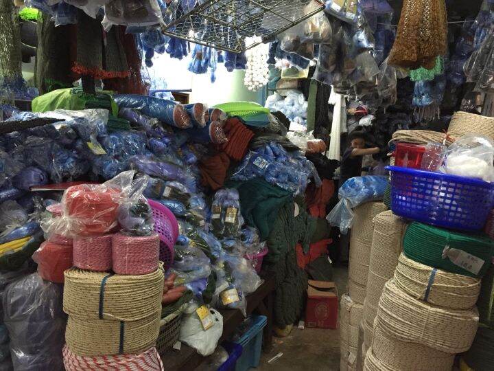 อวนลากทุ่นตะกั่วลึก50ตา-200เมตรเอ็น0-15-มี-2เซน-7เซน-พร้อมใช้งาน