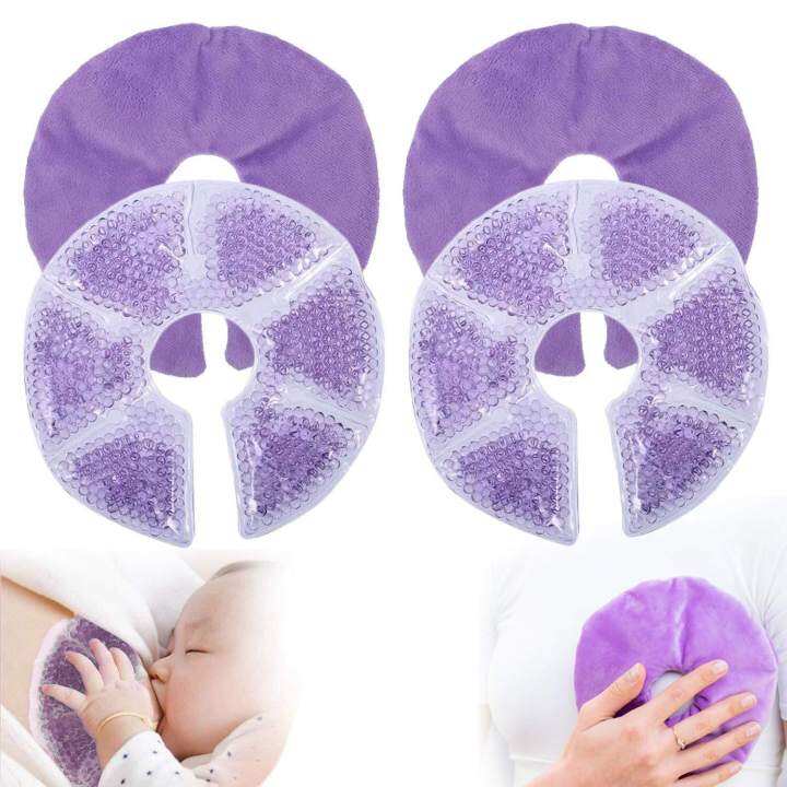 Give 2 Nursing Pads As A Gift 2 PCS Breast Patch Gel Cold Compress