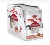 Royal Canin Gravy Instinctive Pouch 85 g. x 12 โรยัล คานิน อาหารแมวแบบเปียกชนิดซอง สูตรรักษารูปร่างสมส่วน ขนาด 85 ก. (12 ซอง)