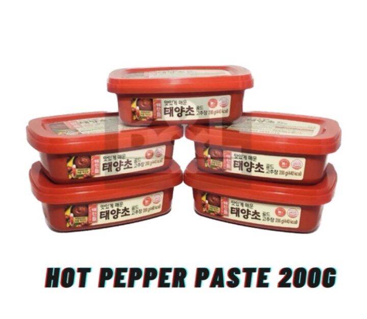 Gochujang Korean Hot Chili Paste 200 grams Lazada PH