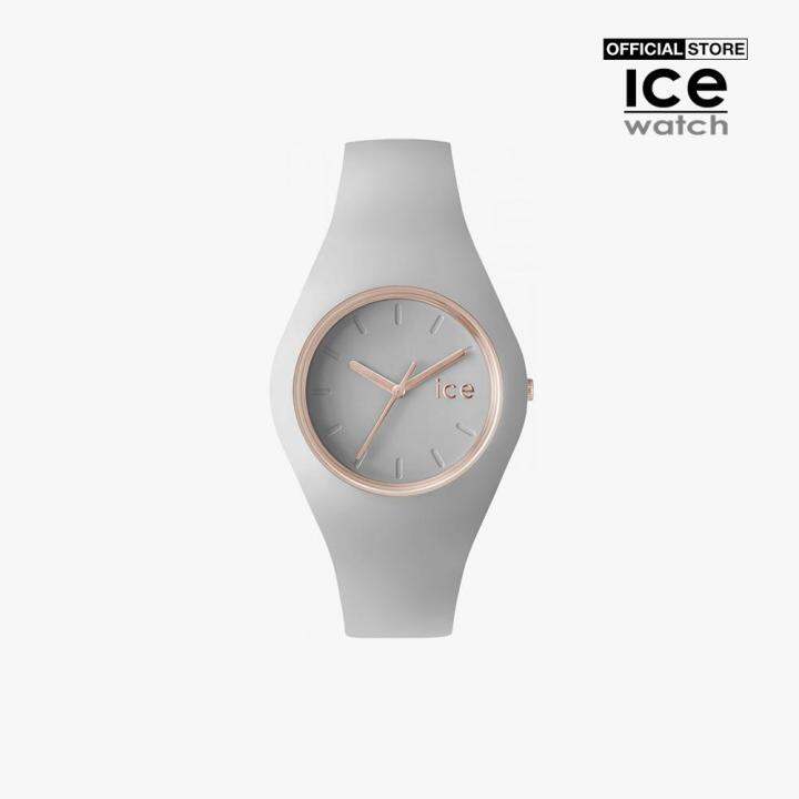 Đồng hồ nữ ICE mặt tròn dây silicon 40mm 001070-0000-04