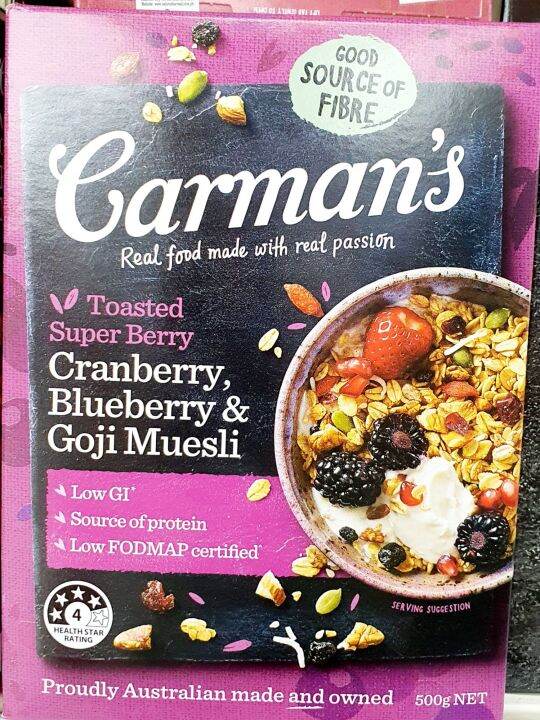 Carman's Muesli Australia 500grams Lazada PH