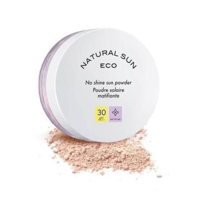 แป้งฝุ่น THE FACE SHOP NATURAL SUN ECO NO SHINE SUN POWDER SPF30 PA++ 13g.