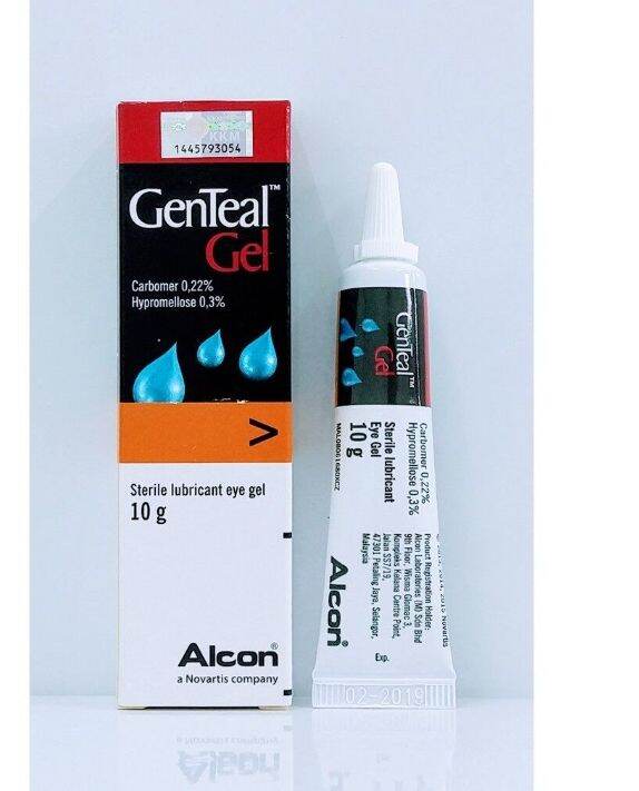 GenTeal Gel Sterile Lubricant Eye Gel 10g Lazada
