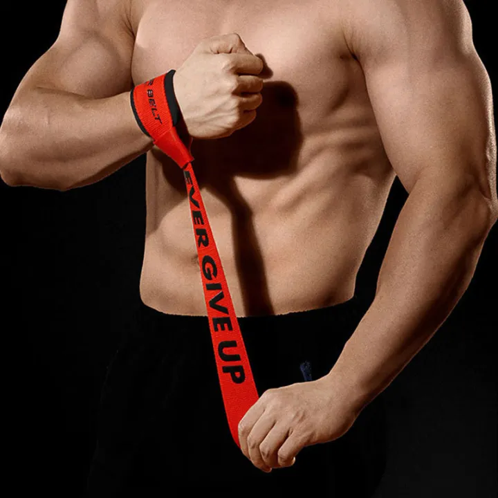 YBC Weightlifting Belt Cushioned Wrist Strength Training Support