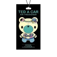 TED A CAR ? กลิ่น Ocean โอเชี่ยน แผ่นน้ำหอมปรับอากาศรูปหมี พร้อมส่ง