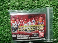 กาชาปอง เรดเรนเจอร์ เรดเซนไต เซนไต Super Sentai Hero Gallery: Red ranger Red Chronicle vol. 3 Gashapon (Set of 8)