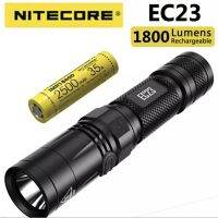 NITECORE EC23 1800 Lumens CREE XHP35 HD E2 LED ลำแสงระยะทาง 255 เมตร + แบตเตอรี่