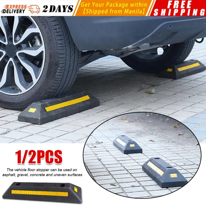 【Vehicle Floor Stopper】Wheel Locator Vehicle Floor Stopper Heavy Duty ...