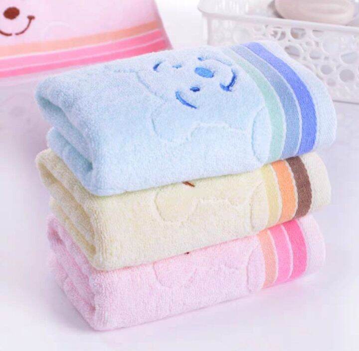 4 in 1 Mixed Colour Face Jogging Towel Tower Tuala Muka Sederhana Kain