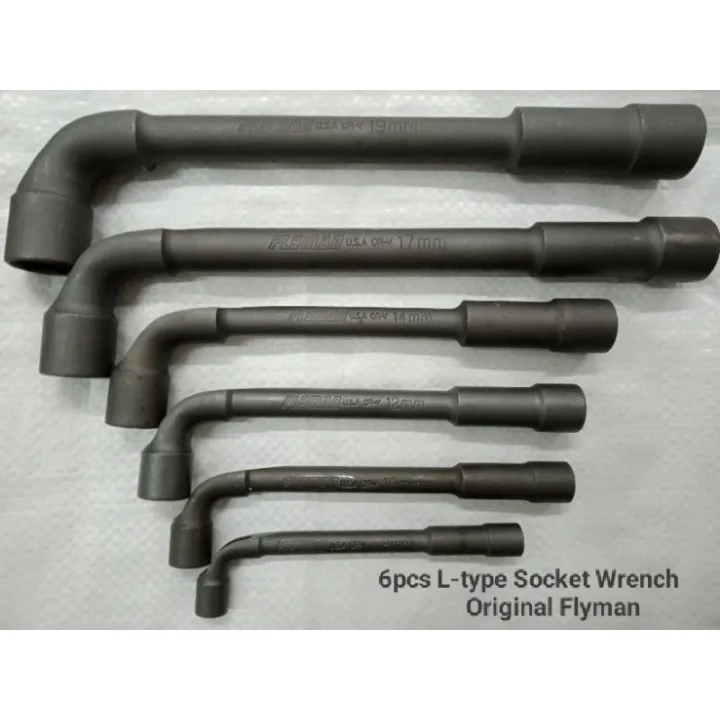 6pcs Ltype Socket Wrench set. Original Flyman Lazada PH